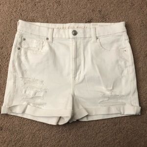 NWT! American Eagle curvy hi-rise shortie 12